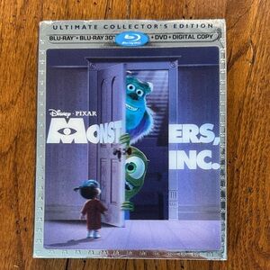 Disney Monsters, Inc. 5-Disc Combo Pack – Blue & Green Artwork